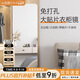 小匠材全身鏡穿衣鏡子貼柜門(mén)貼墻自粘家用宿舍隱形貼片高清試衣鏡35*140