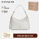 蔻馳（COACH）【品牌直供】女士LAUREL中號(hào)手提單肩斜挎包流浪包 人造革