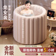 KOOCOOL自動(dòng)充氣泡澡桶大人折疊泡浴桶成人全身洗澡桶冬天家用兒童坐浴盆 云朵粉 | 智能快充【70cm標準款】