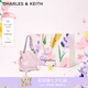 CHARLES&KEITH柔軟抽繩簡(jiǎn)約鏈條福袋包手提托特包包女包七夕禮物CK2-80151536 Cotton Candy Pink棉花糖粉 S