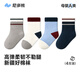 尼多熊兒童襪子秋冬男童純棉長(cháng)筒襪春秋高筒棉襪寶寶冬季長(cháng)襪全棉4雙裝 復古條紋 【A類(lèi)精選新疆長(cháng)絨棉】 4雙 3-5歲 （適合腳長(cháng)14-16cm）