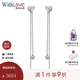 WithLove唯愛品越 白18K金心形流蘇鉆石耳線一款兩戴輕奢時(shí)尚小眾耳釘女 【白18K金】共6分/現(xiàn)貨