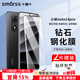 Smorss【2片裝】適用紅米note14pro/+鋼化膜Redmi Note14pro+手機(jī)膜曲面全屏高清防摔防刮淡指紋保護(hù)