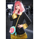 蓬源玩具阿尼亞cos服 薄款可愛間諜過家家女童裝C服cosplay動(dòng)漫服 阿尼亞衣服+假發(fā)+襪子+頭飾+發(fā)網(wǎng) 兒童款 160