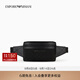EMPORIO ARMANI/阿瑪尼官方旗艦【禮物】男士商務(wù)休閑通勤商務(wù)單肩斜挎腰包胸包 81336-黑色