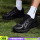 亞瑟士（asics）男鞋老爹鞋 秋季新款 JOG 100T戶外防滑透氣跑步鞋復(fù)古運(yùn)動休閑鞋 /黑武士/4E寬楦 /曬圖退10 42.5 /270mm
