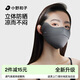 小野和子護眼角防曬面罩夏季女腮紅立體口罩防紫外線(xiàn)塵冰絲透氣