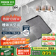 摩恩（MOEN）304不銹鋼廚房水槽洗菜盆拉絲防腐一體拉伸大單槽SK42511C01套裝