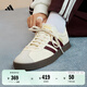 adidas「T頭鞋」VL COURT 2.0復古休閑板鞋德訓鞋阿迪達斯輕運動(dòng)   白色/暗紅/金色(推薦女生選小半碼)   37