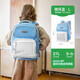 Kocotreekk樹(shù)兒童書(shū)包輕便兒童減負雙肩包3-6年級撞色男女孩背包 微風(fēng)藍 L