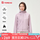 探路者（TOREAD）軟殼服女 秋冬戶外防風(fēng)保暖加絨軟殼衣徒步旅行夾克衫登山服外套