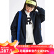 雲上生活女裝棒球款短外套新款寬松簡(jiǎn)約設計感外套女2025秋W5939X 藏藍色 M