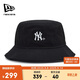 NEW ERA紐亦華MLB帽子男女漁夫帽秋冬運動(dòng)NY休閑防曬帽遮陽(yáng)帽13273215-ML