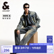 杰克·瓊斯（JACK&JONES）25年男裝905錐形泥黃牛仔褲男士小腳褲子廢土風(fēng)秋季款【臟臟褲】 中藍(lán)牛仔E39 常規(guī) 中藍(lán)牛仔E39 33 180 W33