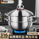 DEATKN德國特厚316不銹鋼蒸鍋食品級多層一體蒸煮鍋微壓鍋2024新款蒸鍋 單層蒸鍋【316鋼 微壓鍋蓋】 30cm