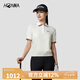 HONMA【專業(yè)高爾夫】2025夏季女士短袖Polo衫親膚輕盈運動百搭翻領(lǐng) 亮白 M