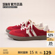 Semir德訓(xùn)鞋女鞋2025秋季舒適防滑運(yùn)動鞋板鞋女SFYM233038 紅色 38