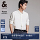 杰克·瓊斯（JACK&JONES）25年男裝白襯衫男士商務(wù)長袖襯衣春天絲柔軟親膚垂感舒適精致襯衫 A06雪白色 常規(guī) L