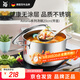 WMF德國福騰寶湯鍋不銹鋼燉煮鍋雙耳煲湯Astoria燜鍋20cm廚房好物