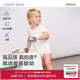Aimer kids愛慕嬰幼奶皮凈痕Air男童女童嬰幼短袖連體爬服AB345E041 白AB345E041 100