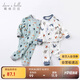 戴維貝拉（DAVE＆BELLA）兒童內(nèi)衣套裝秋裝男童秋衣寶寶家居服睡衣秋褲童裝