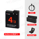 TELESIN適用DJI大疆Action5pro/4/3電池充電倉Osmo360運動(dòng)相機充電盒配件 快充盒+電池*1（適用Action4/3）