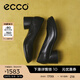 愛(ài)步（ECCO）單鞋女 一腳蹬包頭牛皮高跟鞋 雕塑奢華系列222493 黑色22249301001 35