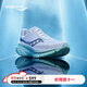 Saucony索康尼GUIDE17向導17減震軟底支撐慢跑訓練鞋輕便運動(dòng)鞋女 白淺綠240 38