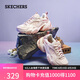 斯凱奇（Skechers）機甲鞋女鞋夏季運動鞋厚底增高老爹鞋緩震輕便透氣休閑鞋149916