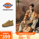 Dickies【田嘉瑞同款】【曾可妮同款】男士板鞋低幫休閑鞋工裝鞋 黃棕 42