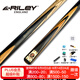 RILEY萊利臺球桿RBW-601黑八小頭黑8中式八球斯諾克中頭桌球桿通桿10mm