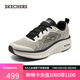 斯凱奇（Skechers）男鞋夏季軟底透氣運動鞋跑步鞋外穿舒適輕便休閑健步鞋220848
