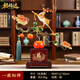 福格達（FUGEDA）柿柿如意銅鹿擺件喬遷新居禮物客廳玄關(guān)辦公室裝飾品新店開(kāi)業(yè)禮品 一鹿相伴彩銅【高檔禮盒】