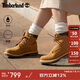 添柏嵐（Timberland）靴子女戶外防水舒適透氣抓地耐穿踢不爛大黃靴8168R 小麥色 6.5
