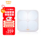 好體知（bodivis）清華原同方體脂秤 好體知體脂稱 體重秤家用電子秤 APP藍(lán)牙脂肪秤 精準(zhǔn)測(cè)量21項(xiàng)人體數(shù)據(jù) 大白M1