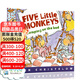 五只小猴子在床上跳 英文原版繪本 Five Little Monkeys Jumping on the Bed 廖彩杏書單 送音頻