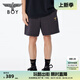 BOY LONDON春情侶款針織短褲炭灰色金鷹小標(biāo)潮牌短褲N14982 灰色 S