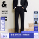 杰克·瓊斯（JACK&JONES）【七夕情人節禮物】25年男裝秋季黑色牛仔褲男直筒休閑長(cháng)褲微彈 A15黑色牛仔 34 180 W34/L32