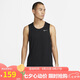 耐克NIKE男 運動背心 圓領(lǐng)無袖 柔軟舒適 DV9322-010 黑XL