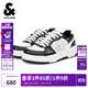 杰克·瓊斯（JACK&JONES）男裝秋季休閑鞋透氣孔黑白撞色字母圖案日常百搭鞋子2253C8001 S03黑色 41