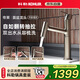 科勒（KOHLER）抽拉式面盆水龍頭 雙出水冷熱雙控 浴室衛(wèi)生間洗臉洗手盆 紗曼銀