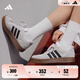 adidas「小鋸齒」D-PAD CLASSIC休閑美高風(fēng)復(fù)古籃球板鞋阿迪達(dá)斯 淺灰/黑色/淺猩紅   42