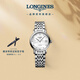 浪琴（LONGINES）瑞士手表 博雅系列 機械鋼帶女表 L43094876