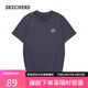 斯凱奇（Skechers）七夕禮物雪糕T恤短袖夏季男女同款中性速干上衣衣服L223U046