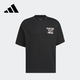 【9成新】阿迪達斯 （adidas）Neo男U VBE TEE 3運動(dòng)休閑訓練透氣短袖T恤 IA6746 黑色 L  