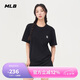 MLB短袖男女情侶百搭休閑經(jīng)典純色T恤25春季新款3ATSB0153-50BKS-XL
