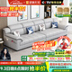 居錦天河沙發(fā)現(xiàn)代簡(jiǎn)約科技布貴妃沙發(fā)客廳2025新款大戶型乳膠沙發(fā)布藝沙發(fā) 3.0米【直排四人位】 耐磨防刮貓抓皮【乳膠坐墊】