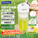 GLASSLOCK榨汁杯【雙層中空保冷】果蔬攪拌果汁杯嬰兒輔食機(jī)小型便攜電動(dòng)可充電多功能12葉碎冰刀國(guó)家補(bǔ)貼