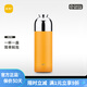 尚明茶水分離磁盞燜茶杯悶杯不銹鋼內(nèi)膽辦公保溫杯戶外便攜車載禮物 燜茶杯黃色 400ml