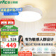 雷士（NVC）LED照明無葉風扇燈隱形吊扇客廳臥室餐廳兒童房39瓦寶寶風包安裝